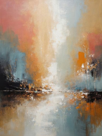 Levendige abstracte weerspiegelingen door Alpenglow Workshop