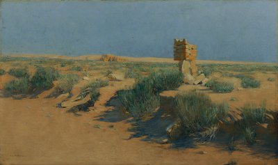 Het woestijnkasteel Qusair 