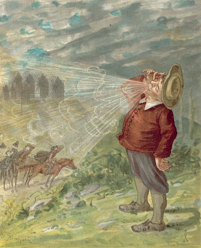 Avonturen van Baron Munchhausen door Alphonse Adolphe Bichard