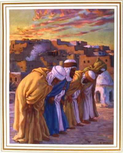 El Rekaa ou Linclination La Priere Gebed van Neiging door Alphonse Etienne Dinet