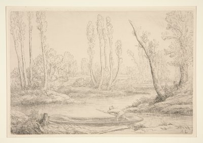 Bords de la Somme bij d door Alphonse Legros