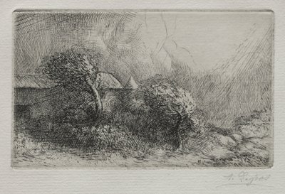 Chailli: Einde van een storm door Alphonse Legros