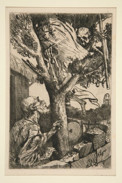 Dood in een perenboom door Alphonse Legros