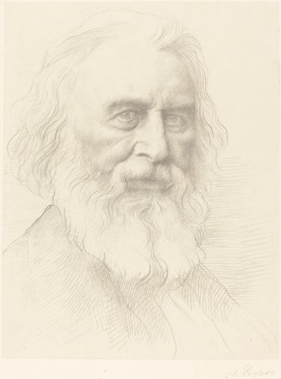 H.W. Longfellow, 2e plaat door Alphonse Legros