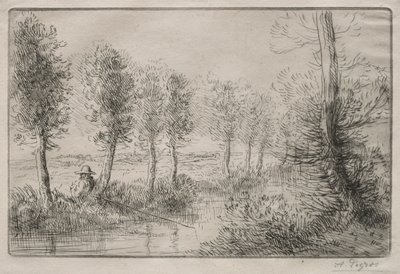 Bij de molen door Alphonse Legros