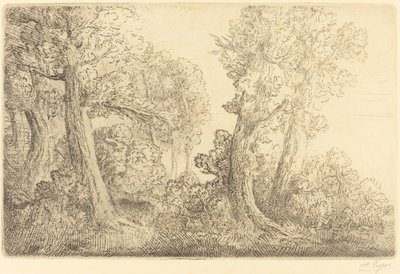 Bij het bos, Veronne door Alphonse Legros