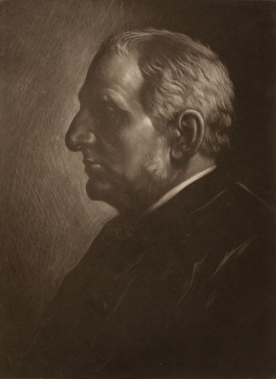 Portret van Sir Francis Seymour Hayden door Alphonse Legros