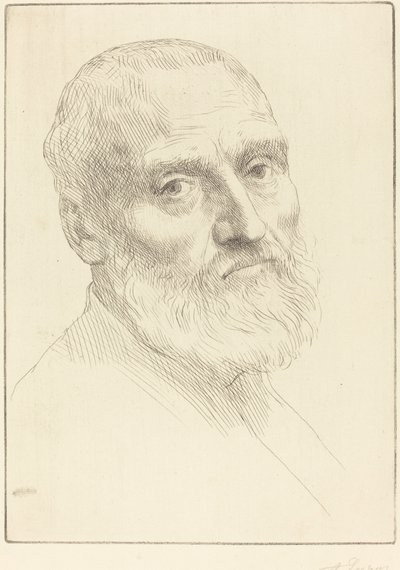Studie voor Hoofd van een Man (Etude de tete d