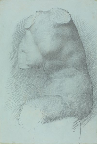 Studie van het antieke door Alphonse Legros