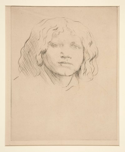 Hoofd van door Alphonse Legros