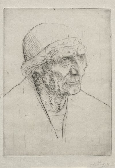 Hoofd van Zegen door Alphonse Legros