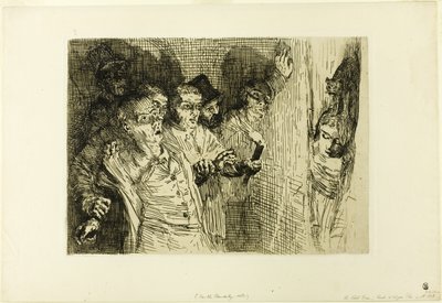 De Zwarte Kat door Alphonse Legros