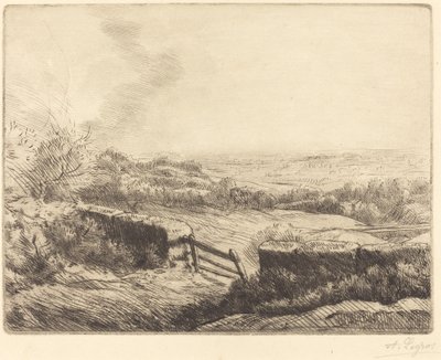 De poort door Alphonse Legros