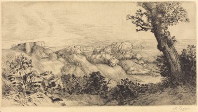 Top van de Heuvel door Alphonse Legros