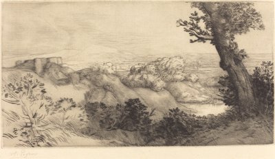 Top van de Heuvel door Alphonse Legros