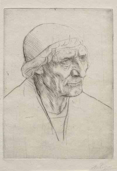 Hoofd van Zegen door Alphonse Legros