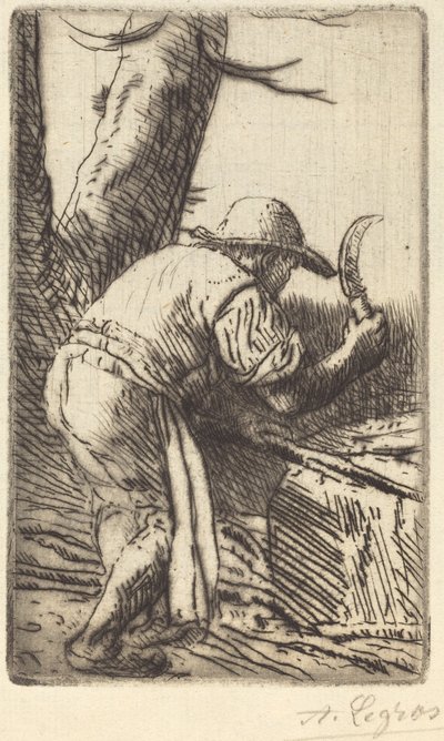 De takkensnijder door Alphonse Legros