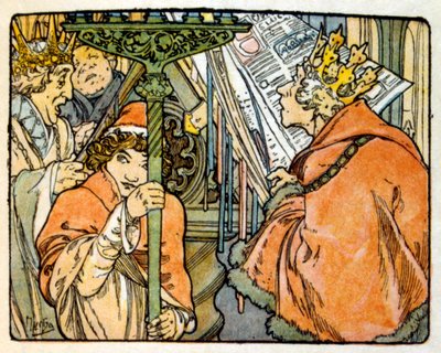 Illustratie door Alphonse Mucha uit 
