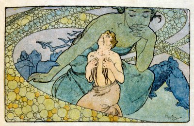 Illustratie door Alphonse Mucha uit 
