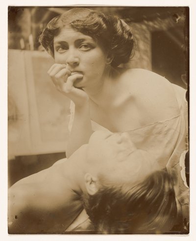 Studie voor een Decoratief Paneel, 1908 door Alphonse Mucha