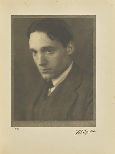 H. Granville Barker door Alvin Langdon Coburn