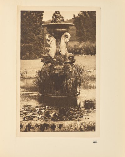 De dolfijnfontein door Alvin Langdon Coburn