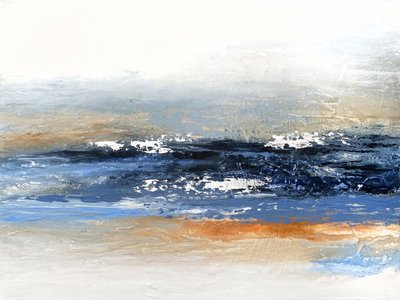 Abstracte oceaangolven door Alyson Storms