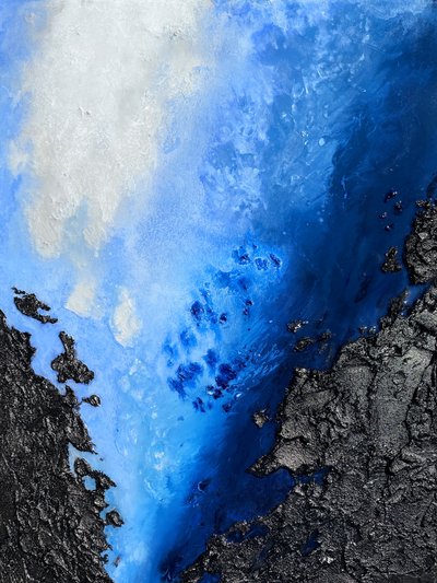 Diepe blauwe diepten door Alyson Storms