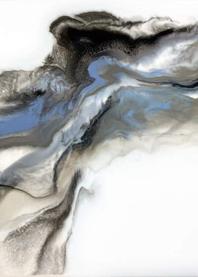 Vloeiende marmerstroming door Alyson Storms