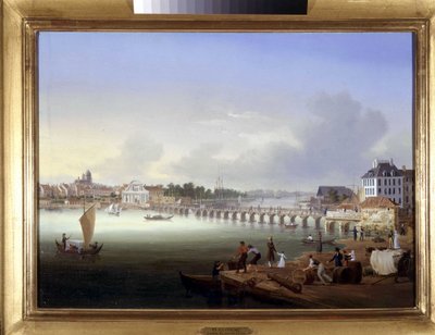 Bayonne door Louis Garneray, ca. 1820 door Ambroise Louis Garneray