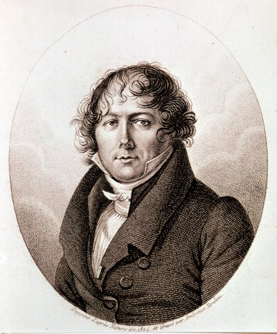 Portret van Jean-Baptiste Biot door Ambroise Tardieu