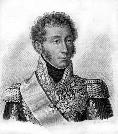 De Hertog van Angouleme Louis Antoine (Louis-Antoine) d