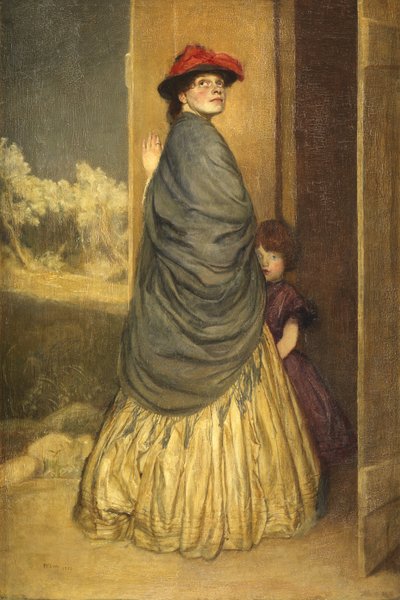 De onweersbui, 1901 door Ambrose McEvoy