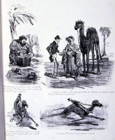 Illustratie voor De kunst van het vetmesten en afvallen door Amédée de Noé