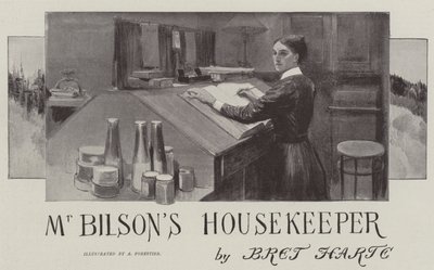 De huishoudster van Mr. Bilson, door Bret Harte door Amedee Forestier