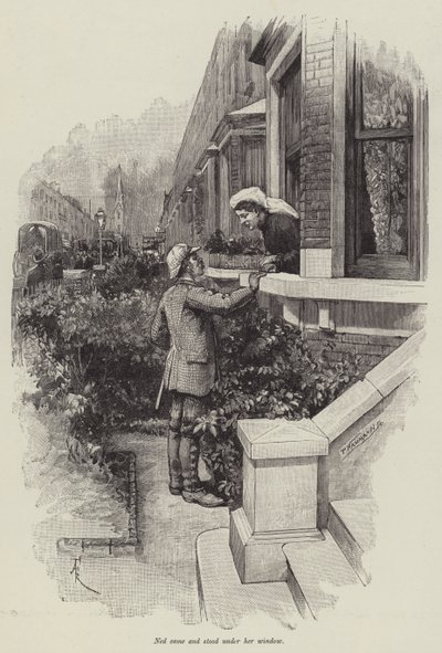 Het Veto van de Zoon, door Thomas Hardy door Amedee Forestier