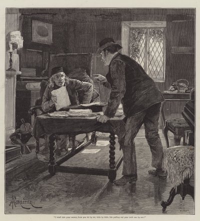 Om Haar de Mijne te Noemen, door Walter Besant door Amedee Forestier