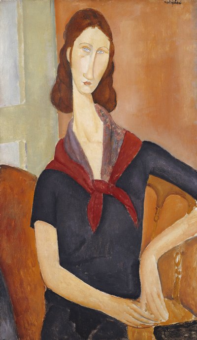 Jeanne Hebuterne door Amedeo Modigliani