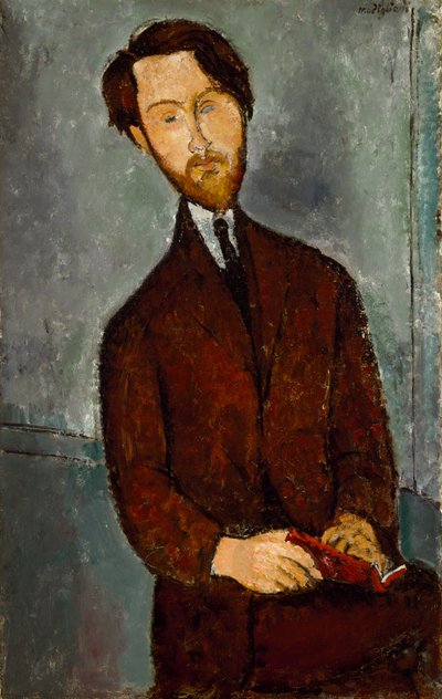 Leopold Zborowski door Amedeo Modigliani