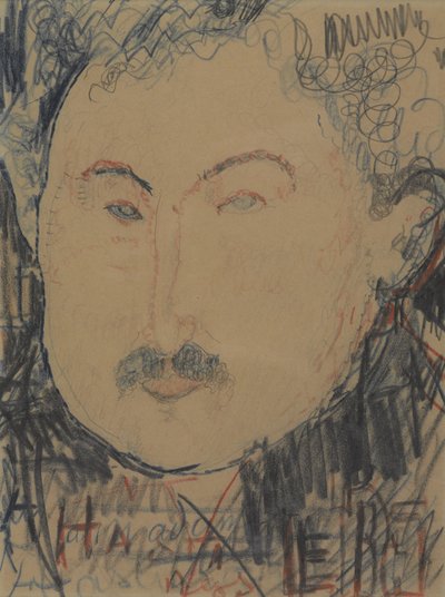 Portret van Adolphe Basler, c.1916 door Amedeo Modigliani
