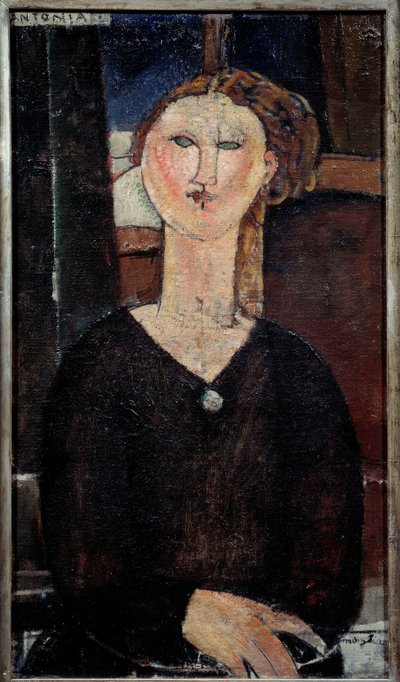 Portret van Antonia door Amedeo Modigliani