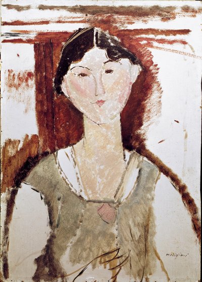 Portret van Beatrice Hastings door Amedeo Modigliani