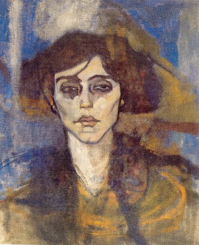 Portret van Maude Abrantes door Amedeo Modigliani