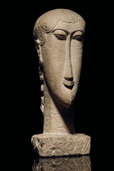 Hoofd door Amedeo Modigliani