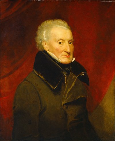 Portret van een Man door American 19th Century