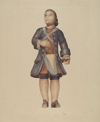 Billethead Soldaat door American 20th Century