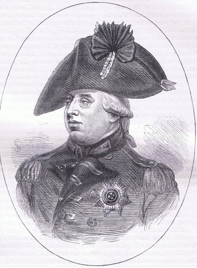 Koning George III door American English school