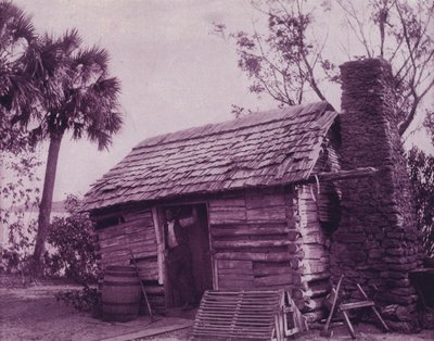 Een oude hut in Georgia door American Photographer (after)