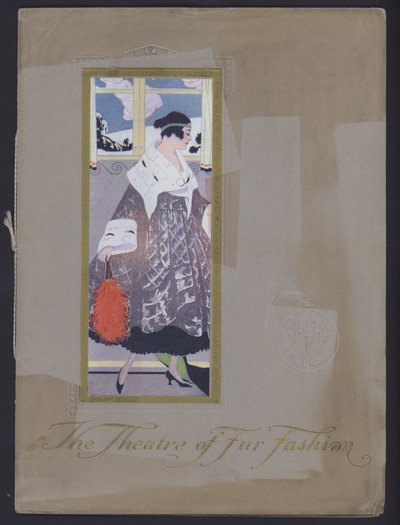 Omslag van The Theater of Fur Fashion, ca. 1914 door American Photographer (after)