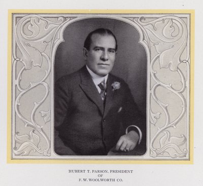 Hubert T Parson, President van F W Woolworth Co door American Photographer (after)